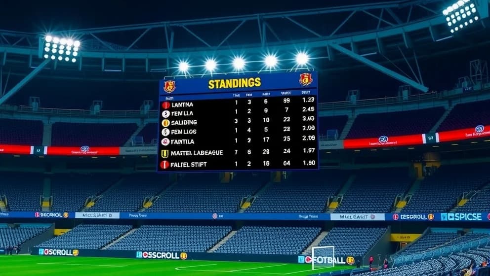 Poängställning i AFC Bournemouth