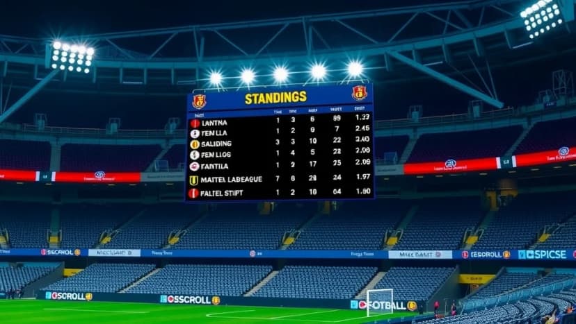 Poängställning i AFC Bournemouth