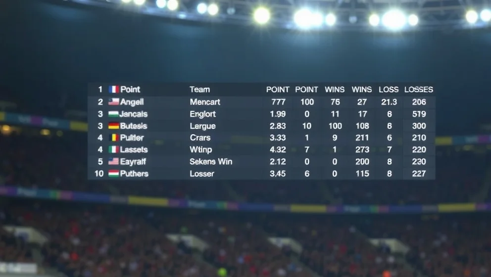 Poängställning i Aris FC