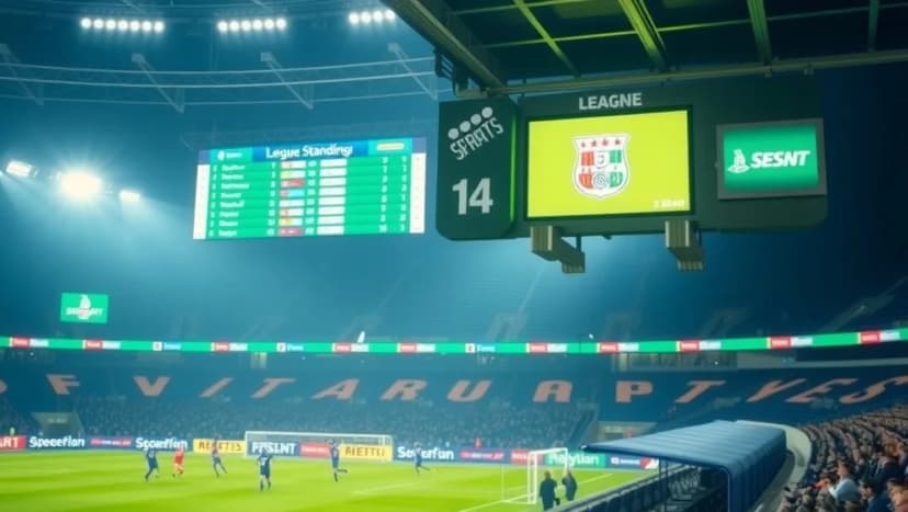 Poängställning i FC Nordsjælland