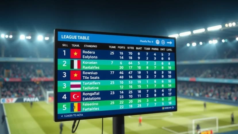 Poängställning i RC Lens förklarad