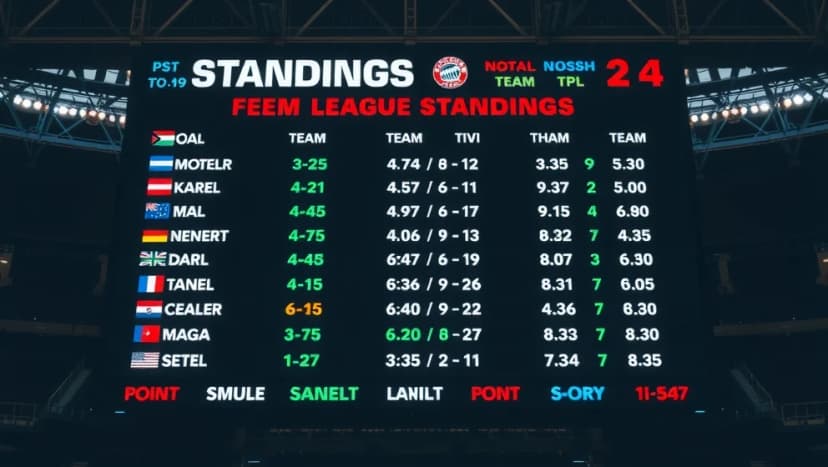 Poängställning i Torns IF